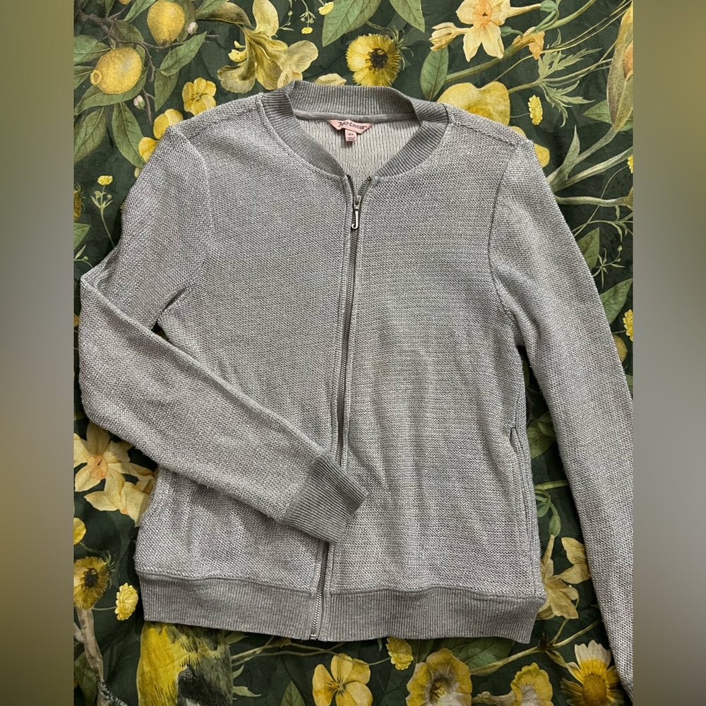 Stylish Metallic Knit Top